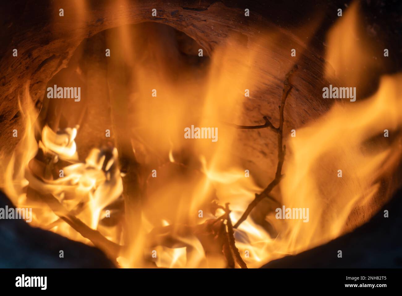 Sparklers, Extremely hot explosion with sparks and hot smoke. Flame and