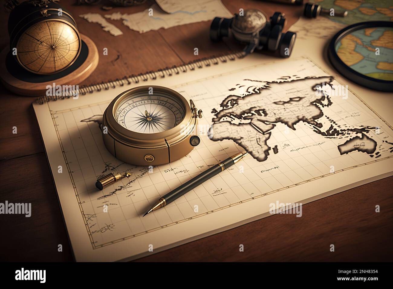 Charting a Course to the Past: Navigating the Intricacies of an Antique 