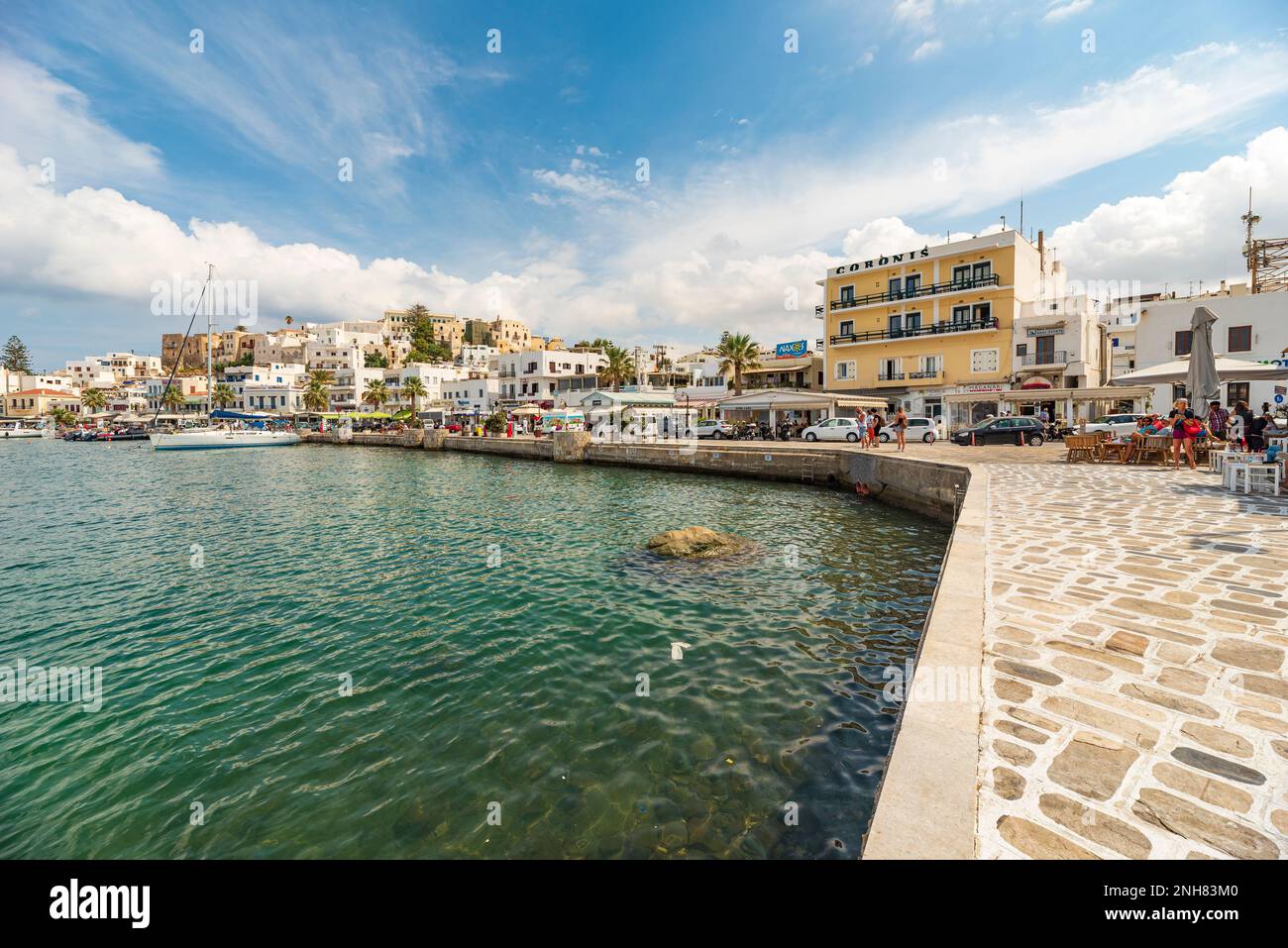 Chora naxos waterfront hi-res stock photography and images - Alamy