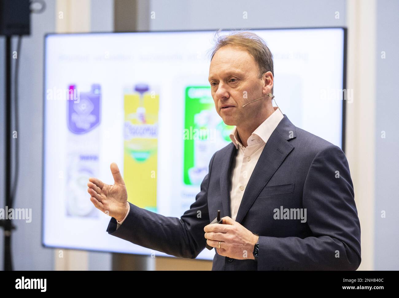 AMERSFOORT Hein Schumacher, CEO FrieslandCampina during the