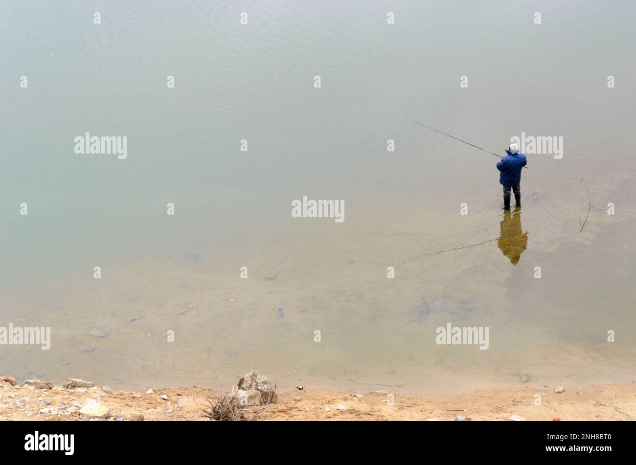 Fishing rod in water hi-res stock photography and images - Page 2 - Alamy