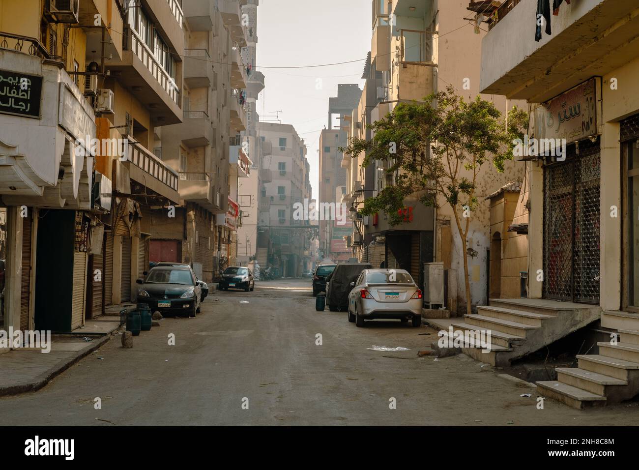 Traditional houses in the old town of Luxor, Egypt Stock Photo Alamy