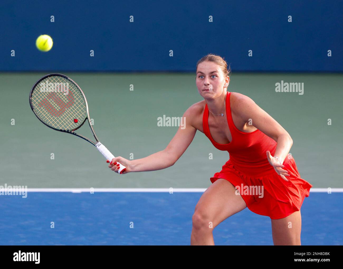 Dubai UAE 21st Feb 2023 Ukrainian Tennis Player Marta Kostyuk In dubai-uae-21st-feb-2023-ukrainian-tennis-player-marta-kostyuk-in