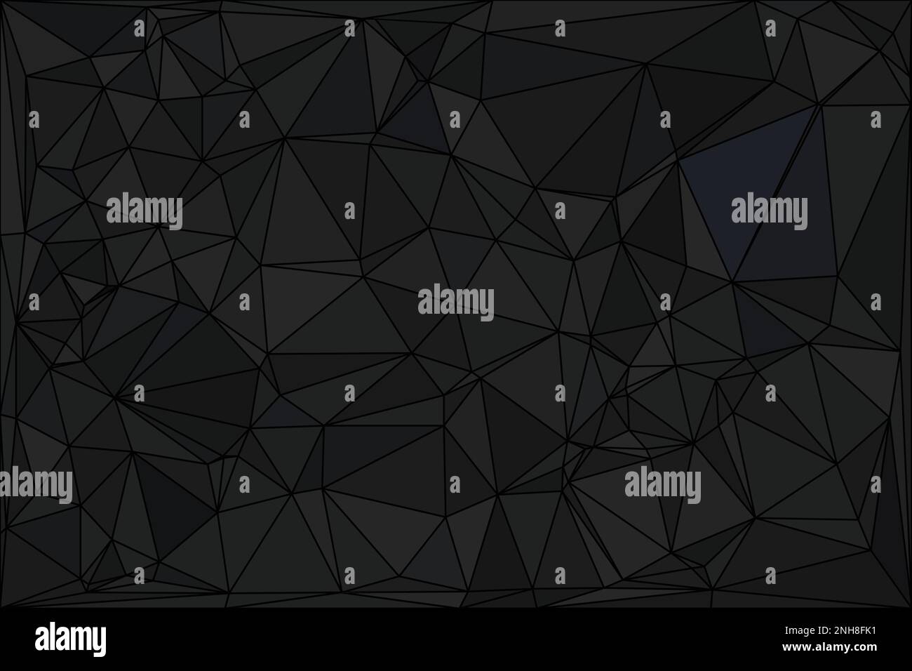 Black background. Abstract monochrome business triangle texture. Low ...