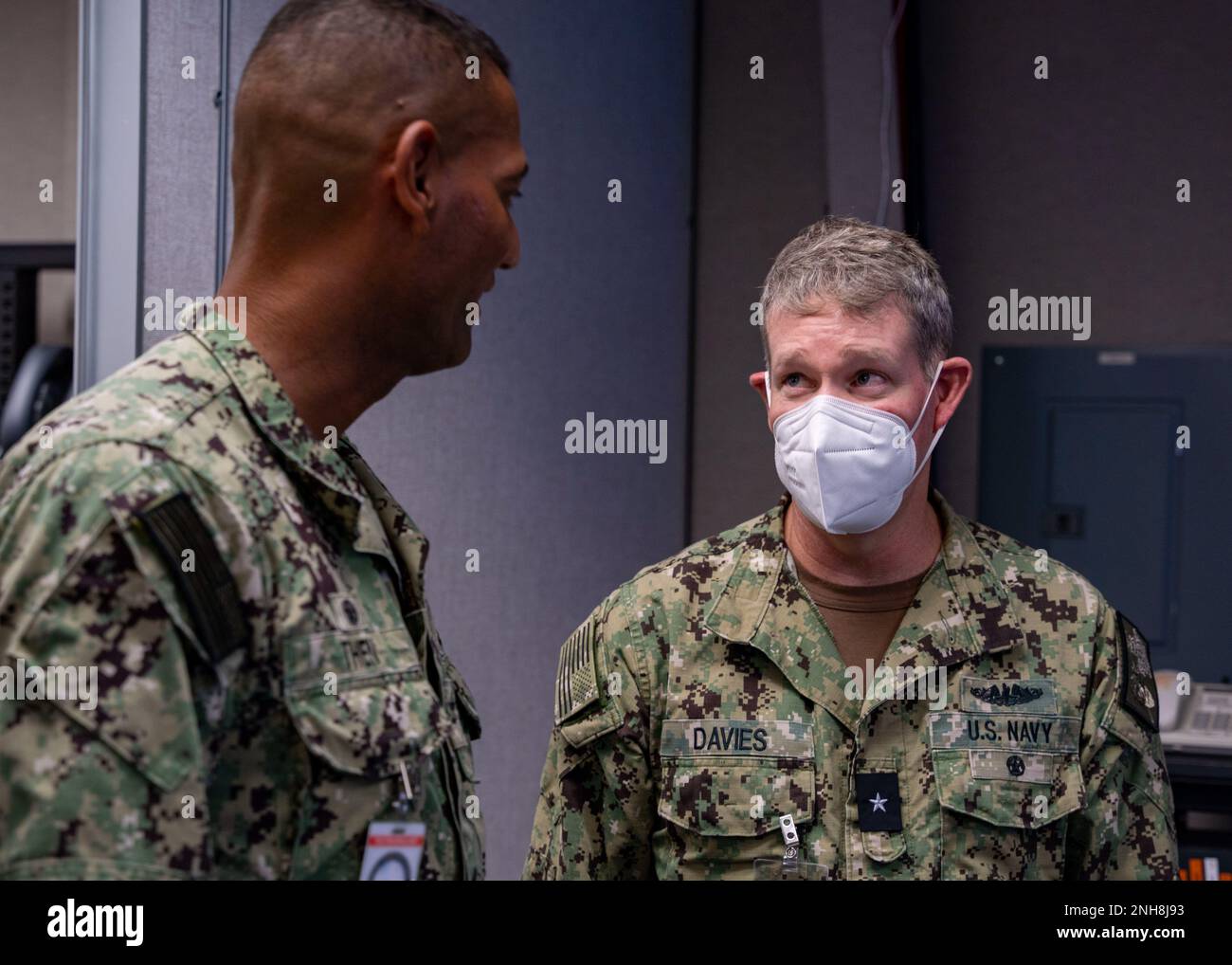 VIRGINIA BEACH, Va. (July 22, 2022) Rear. Adm. Brian Davies, commander ...