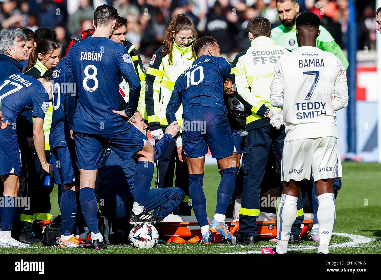 Paris France February 19 Neymar Junior of Paris Saint Germain