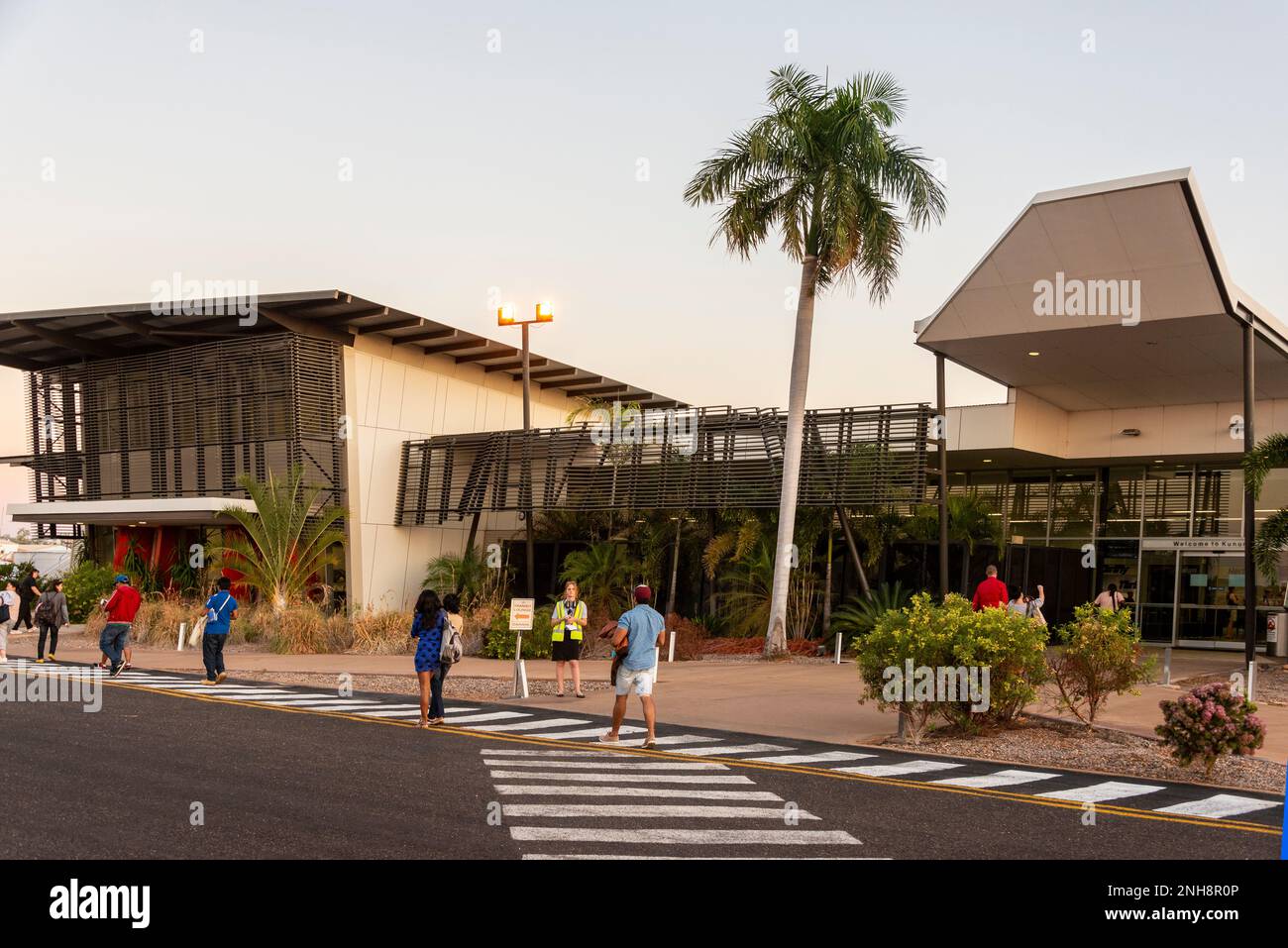 Kununurra airport - East Kimberley Regional Airport in the Kimberley region of Western Australia. Stock Photo