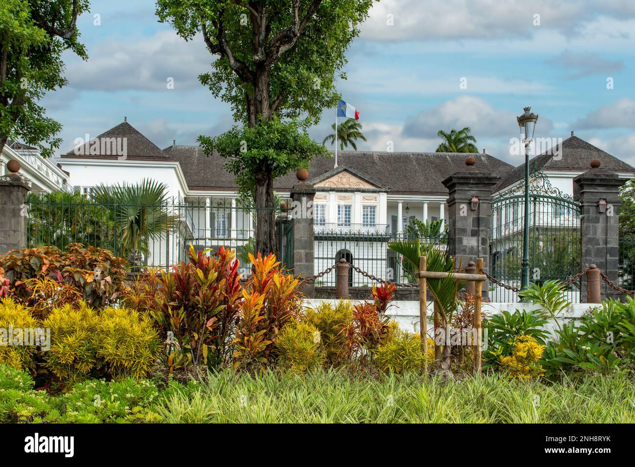 Prefecture, St Denis, Reunion Stock Photo Alamy