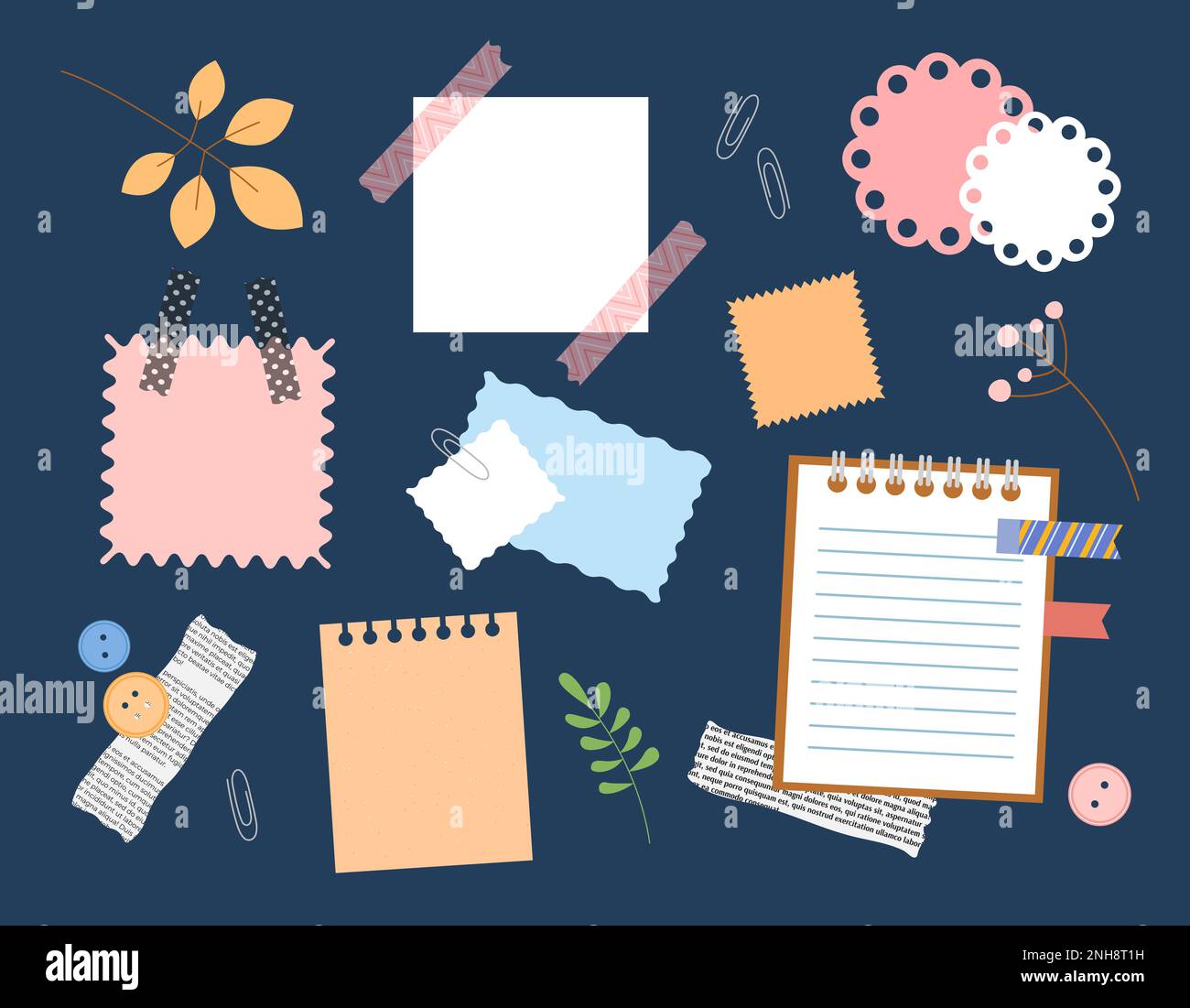 Scrapbooking tools all best world brands Stock Photo - Alamy