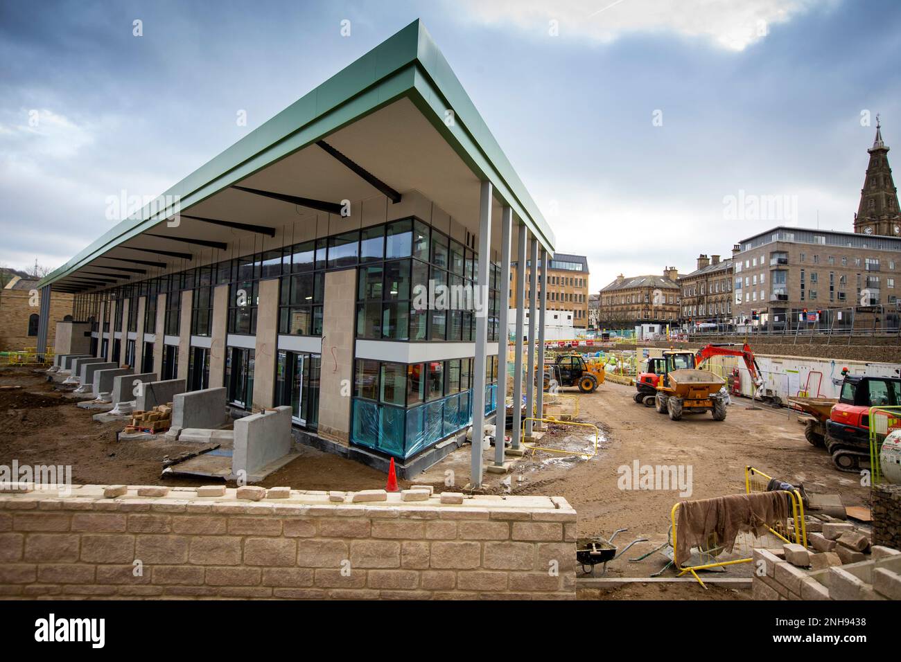 Building and construction work nears completion on the new Halifax Bus