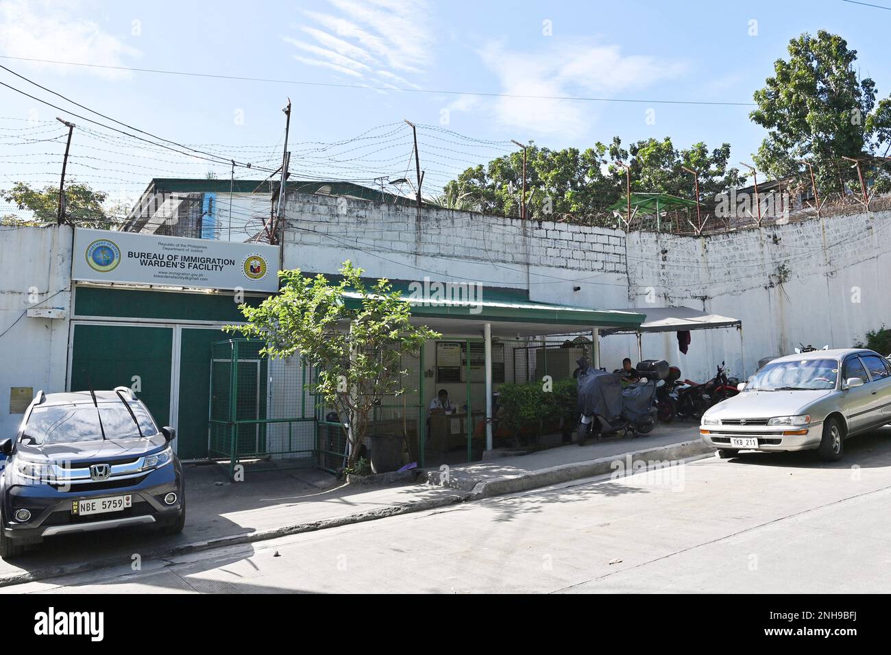 A picture shows the Bureau of Immigration Bicutan Detention Center