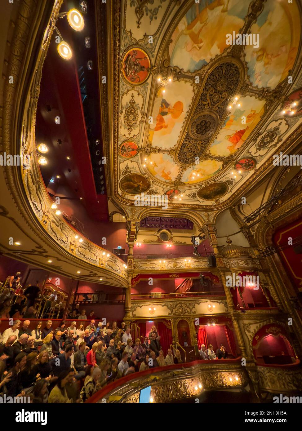 Interior of the Grand Opera House 2023 in Belfast Northern Ireland Stock Photo