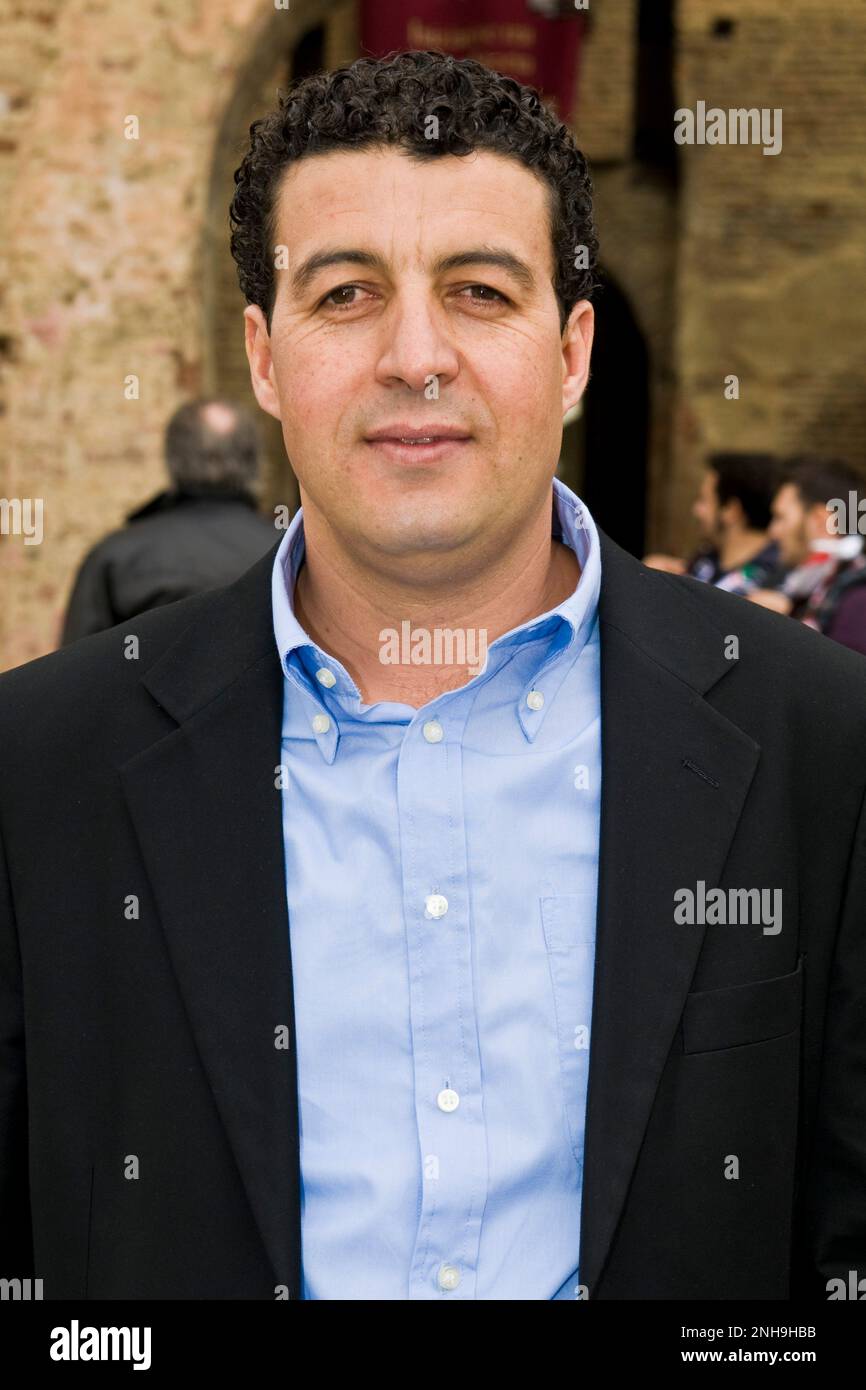 16.04.2011, Novellara (RE). Alderman Youssef Salmi Stock Photo