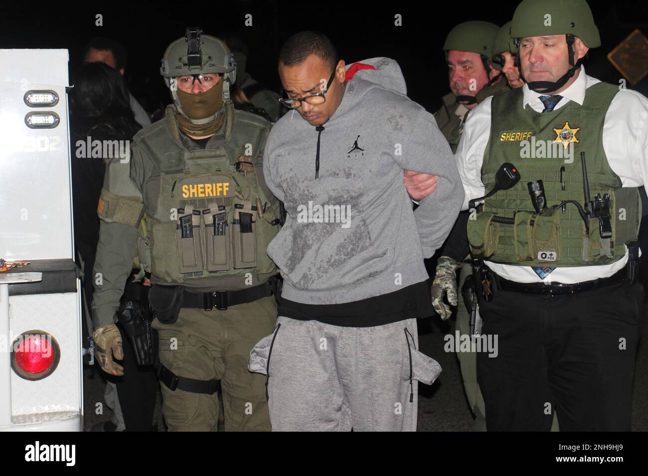 In this photo provided by the Tulare County Sheriff's Office, Tulare ...