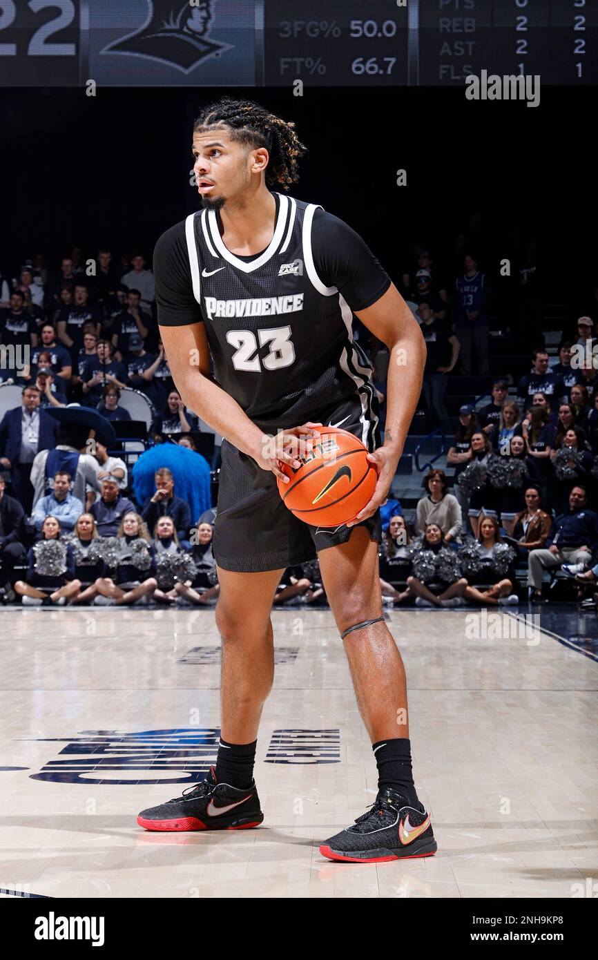 CINCINNATI, OH FEBRUARY 01 Providence Friars forward Bryce Hopkins