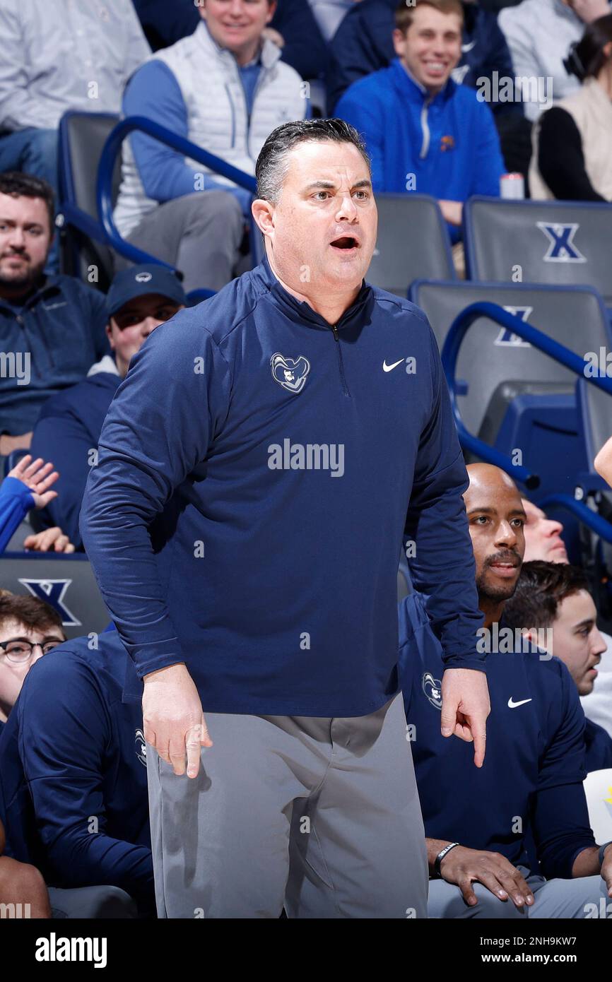 CINCINNATI, OH FEBRUARY 01 Xavier Musketeers head coach Sean Miller