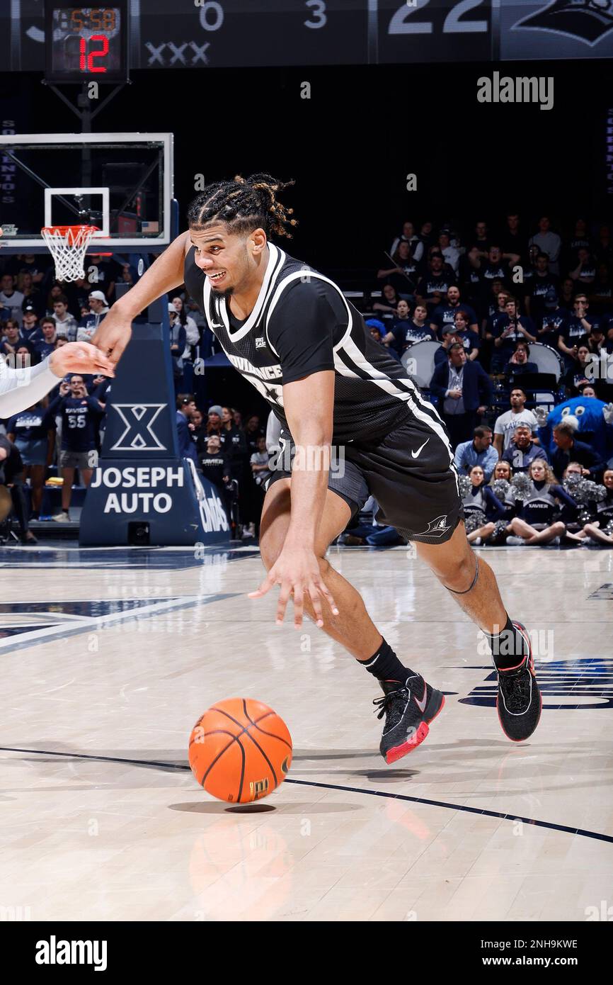 CINCINNATI, OH FEBRUARY 01 Providence Friars forward Bryce Hopkins