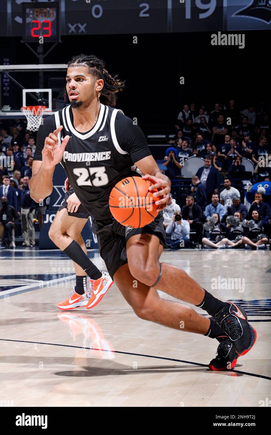 CINCINNATI, OH FEBRUARY 01 Providence Friars forward Bryce Hopkins