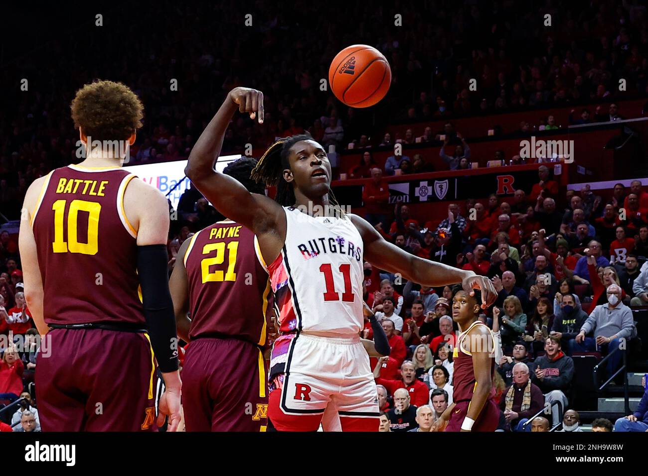 PISCATAWAY, NJ - FEBRUARY 01: Rutgers Scarlet Knights Center Clifford ...