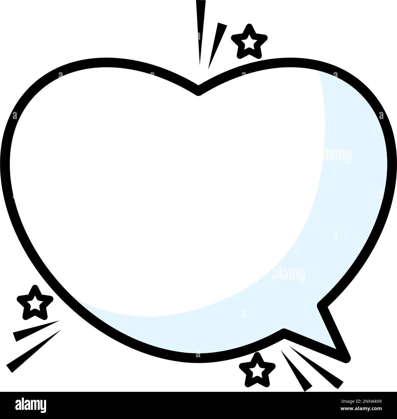 Isolated empty comic speech bubble Vector Stock Vector Image & Art - Alamy