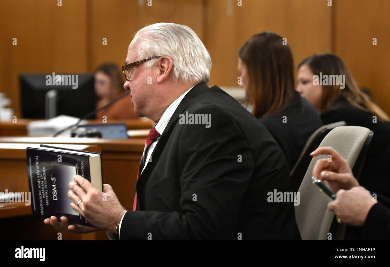 Special Prosecutor references "The Diagnostic and Statistical Manual of