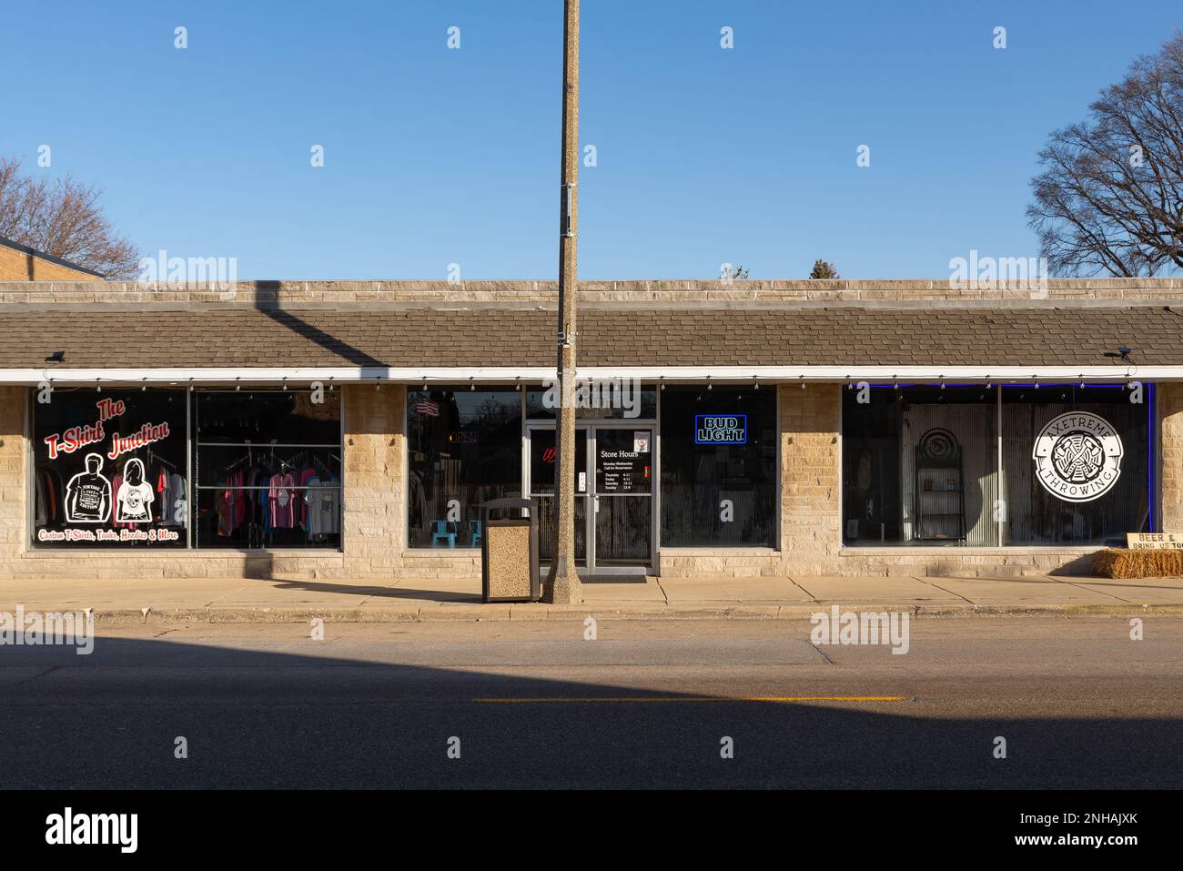 Oglesby, Illinois United States February 19th, 2023 Downtown
