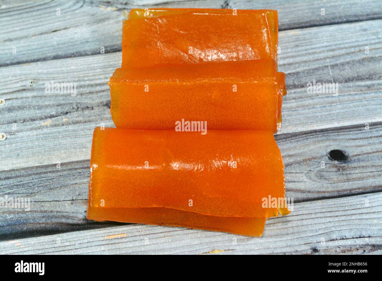 Dried apricot paste that is used in Ramadan Khoshaf or compote with