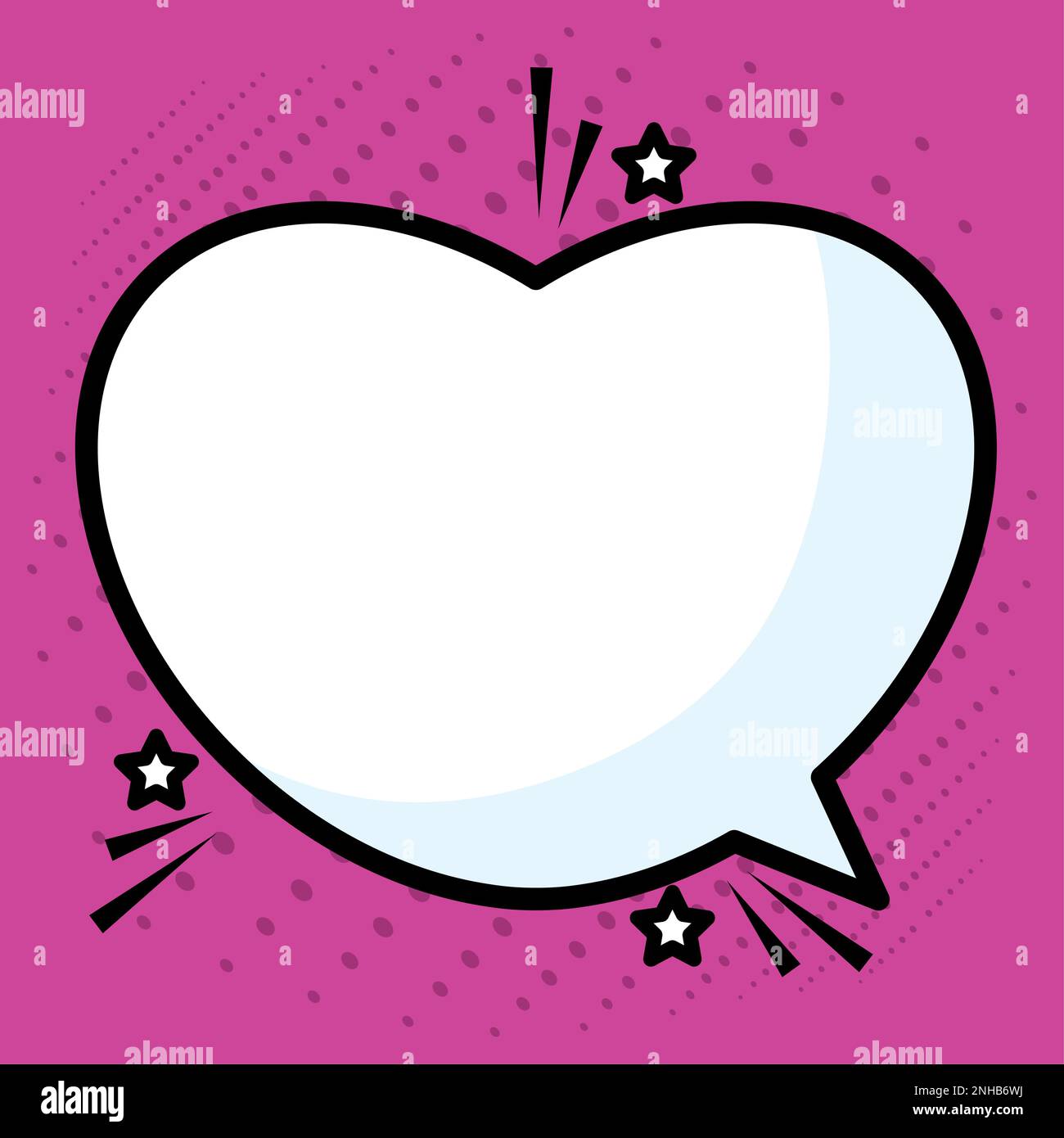 Isolated empty comic speech bubble Vector Stock Vector Image & Art - Alamy