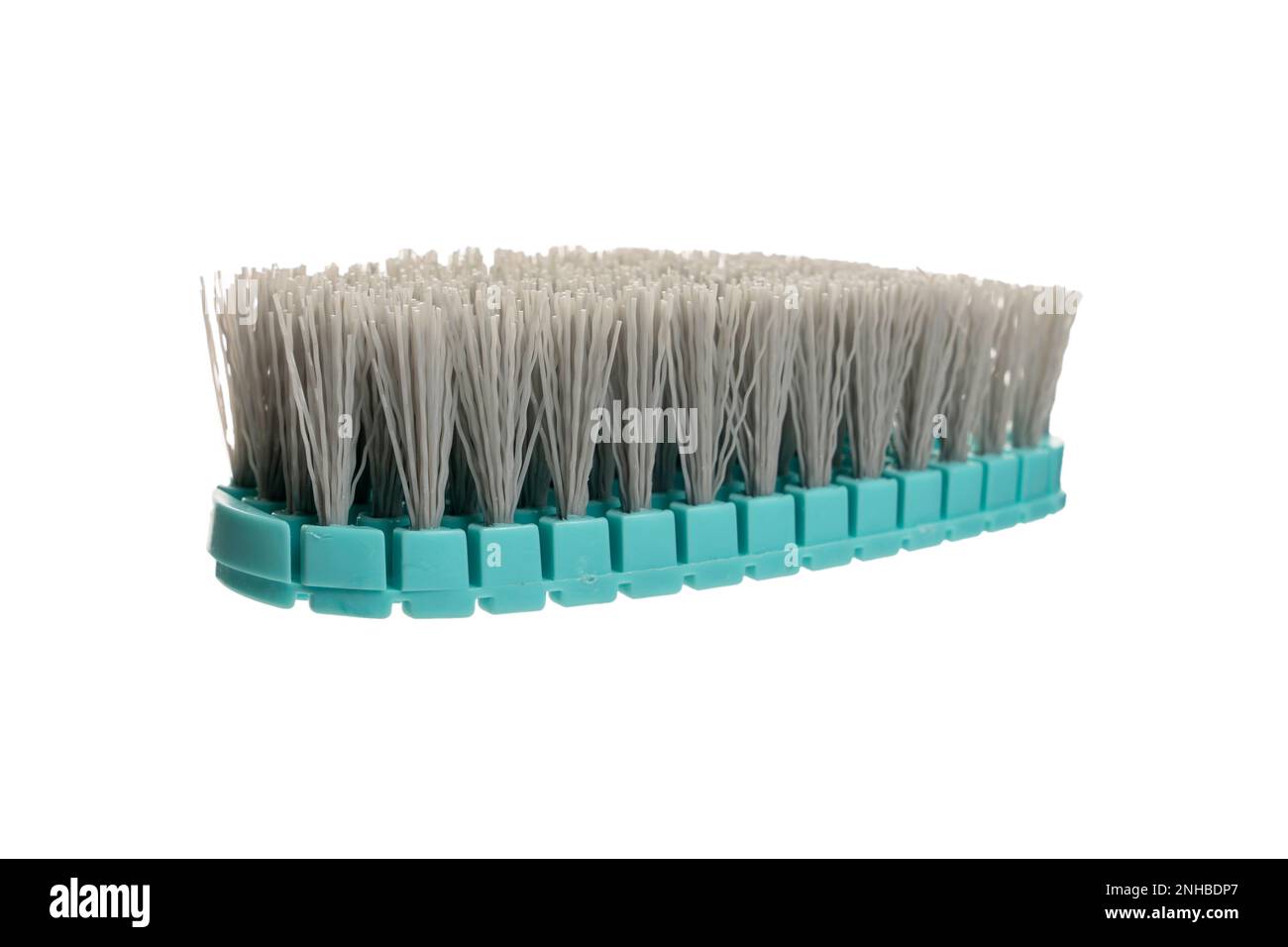 the cleaning brush is isolated on a white background Stock Photo - Alamy