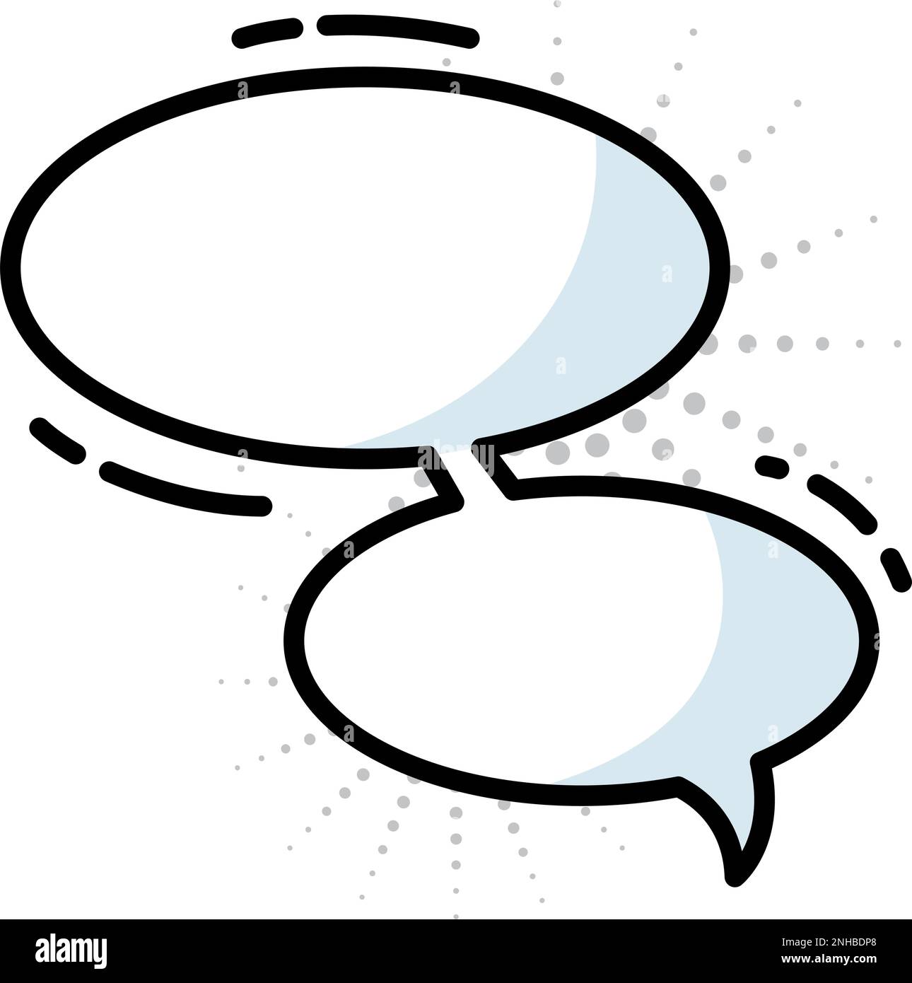 Isolated empty comic speech bubble Vector Stock Vector Image & Art - Alamy