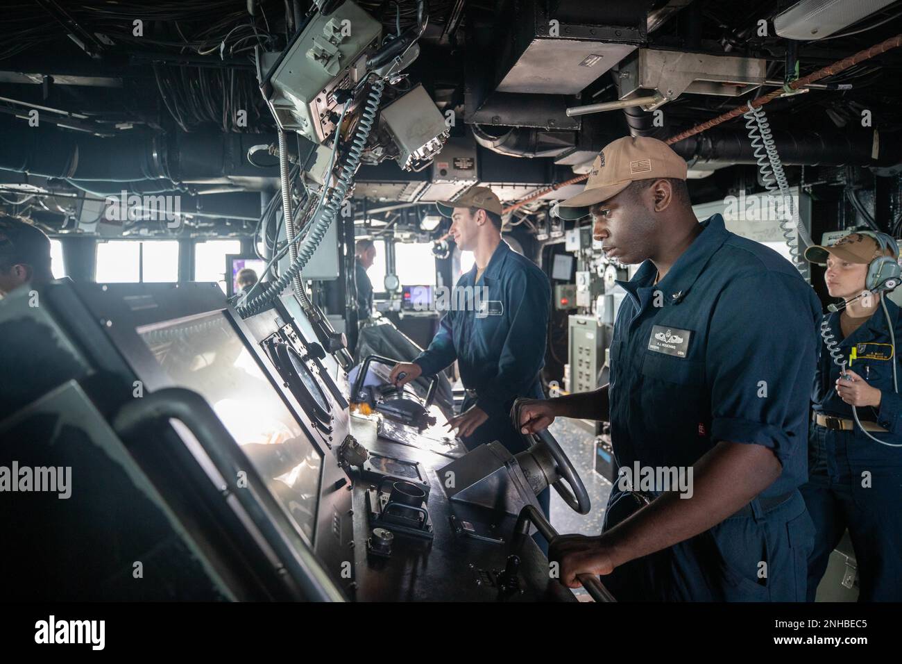 220728NMQ7031099 PACIFIC OCEAN (July 28, 2022) Boatswain’s Mate 3rd Class Kristopher