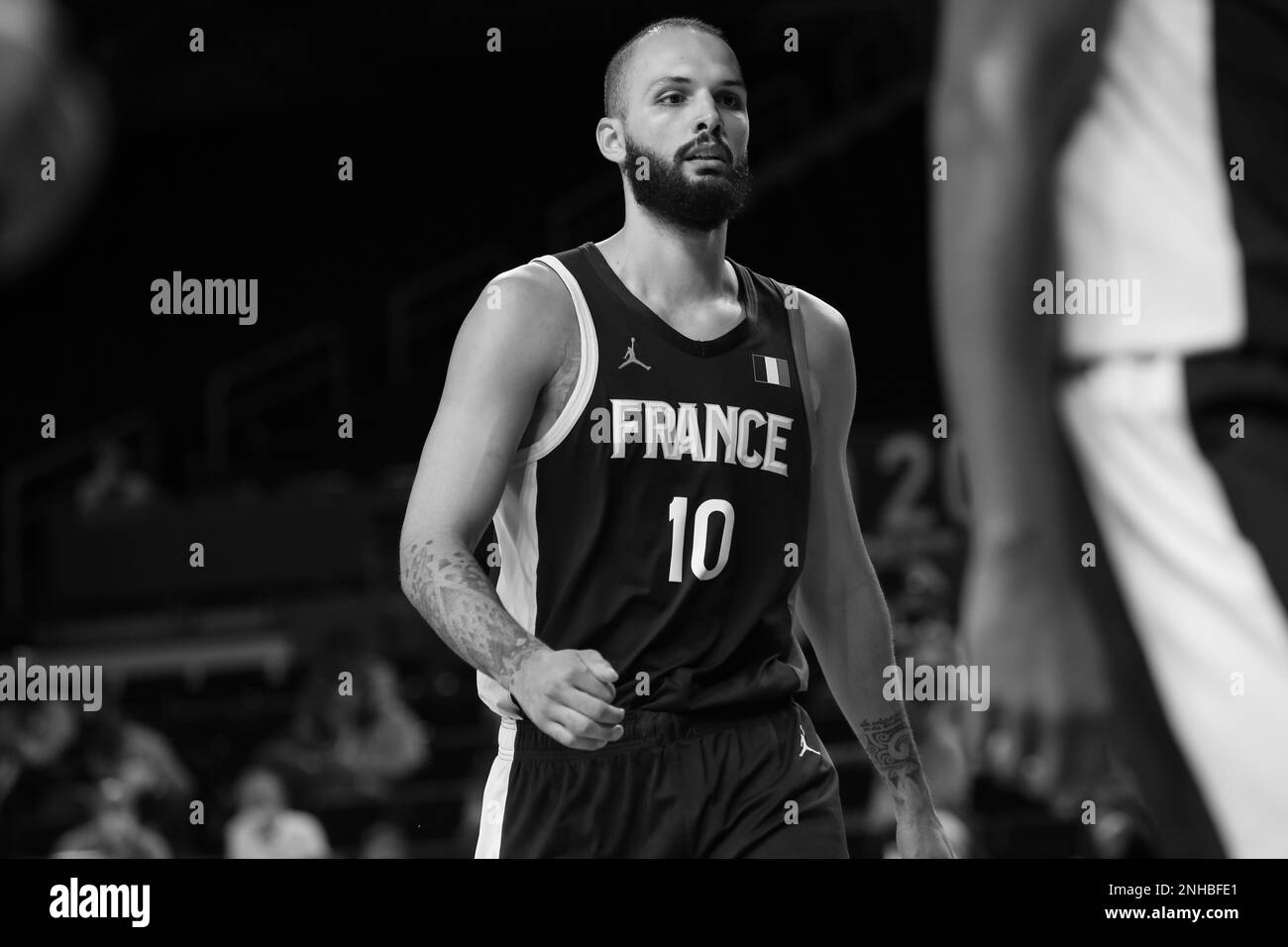 AUG 7, 2021: Evan Fournier of France in the Men's Basketball Gold Medal Game at the Tokyo 2020 Olympic Games (Photo by Mickael Chavet/RX) Stock Photo