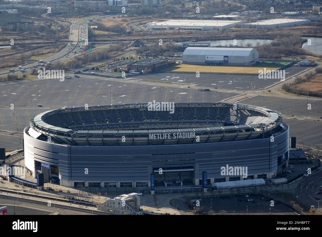 A General Overall Aerial View Of MetLife Stadium Jan 24 2023 In 