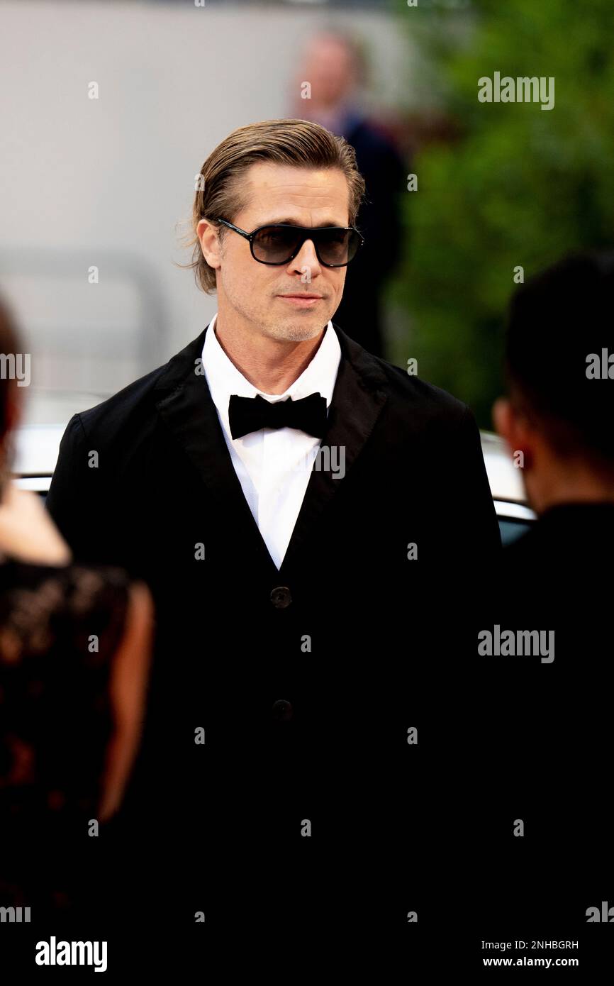 Venice, Venice, Italy, 08th September, 2022, Brad Pitt attends the 2022 Venice Film Festival