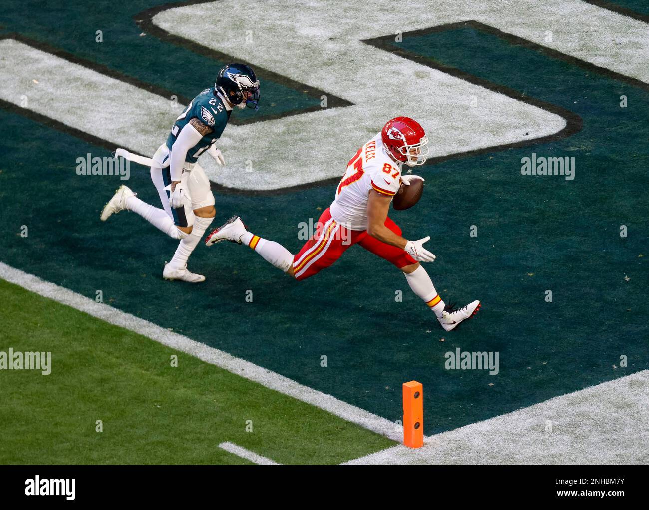 Glendale, United States. 12th Feb, 2023. Kansas City Chiefs tight