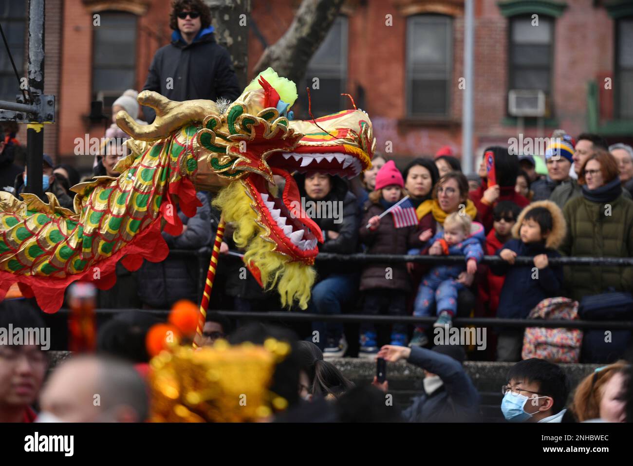 chinese new year firecracker ceremony nyc 2025