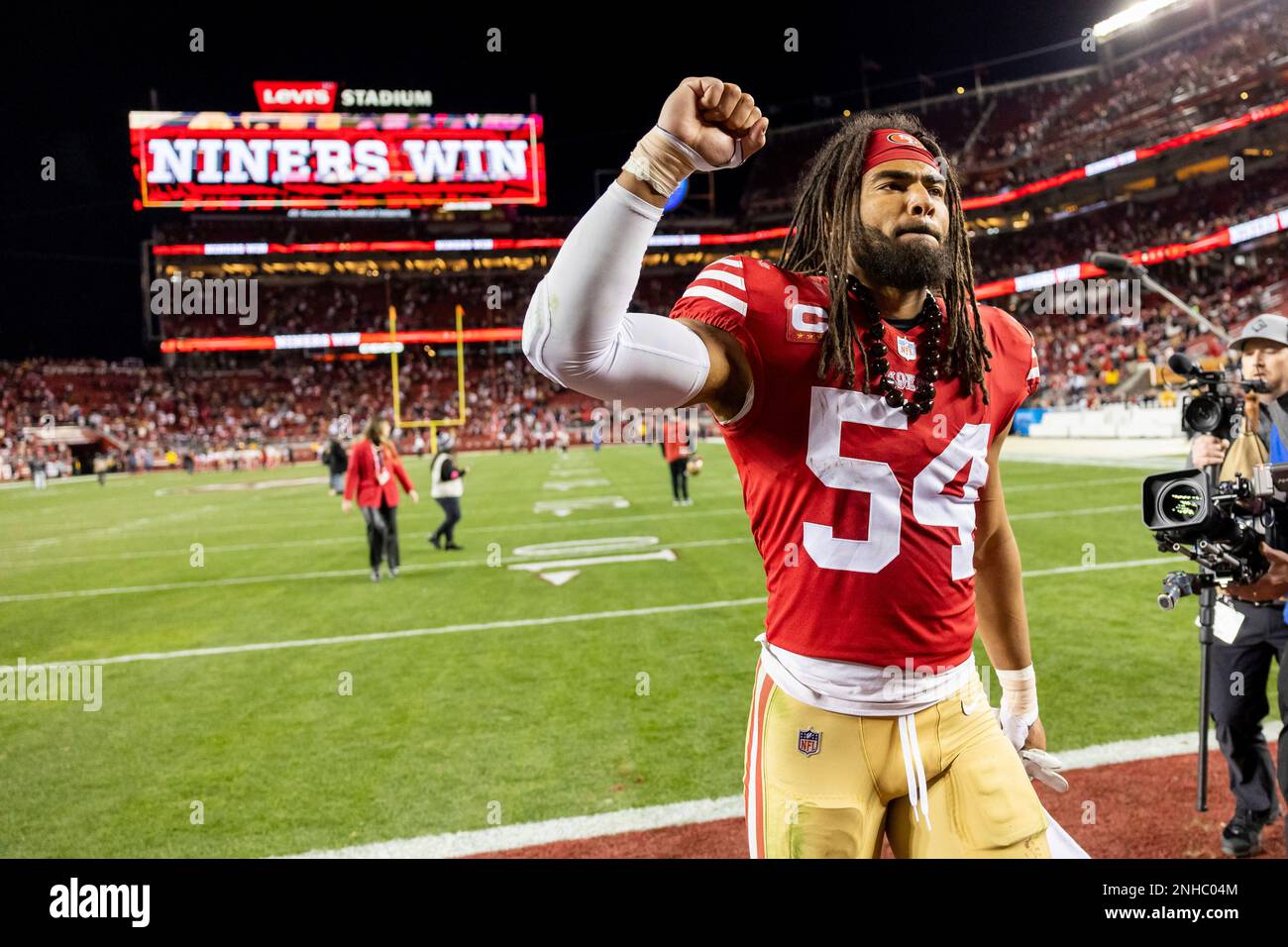 SANTA CLARA, CA JANUARY 22 San Francisco 49ers linebacker Fred