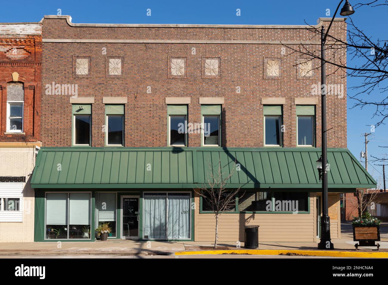 Downtown streator hires stock photography and images Alamy