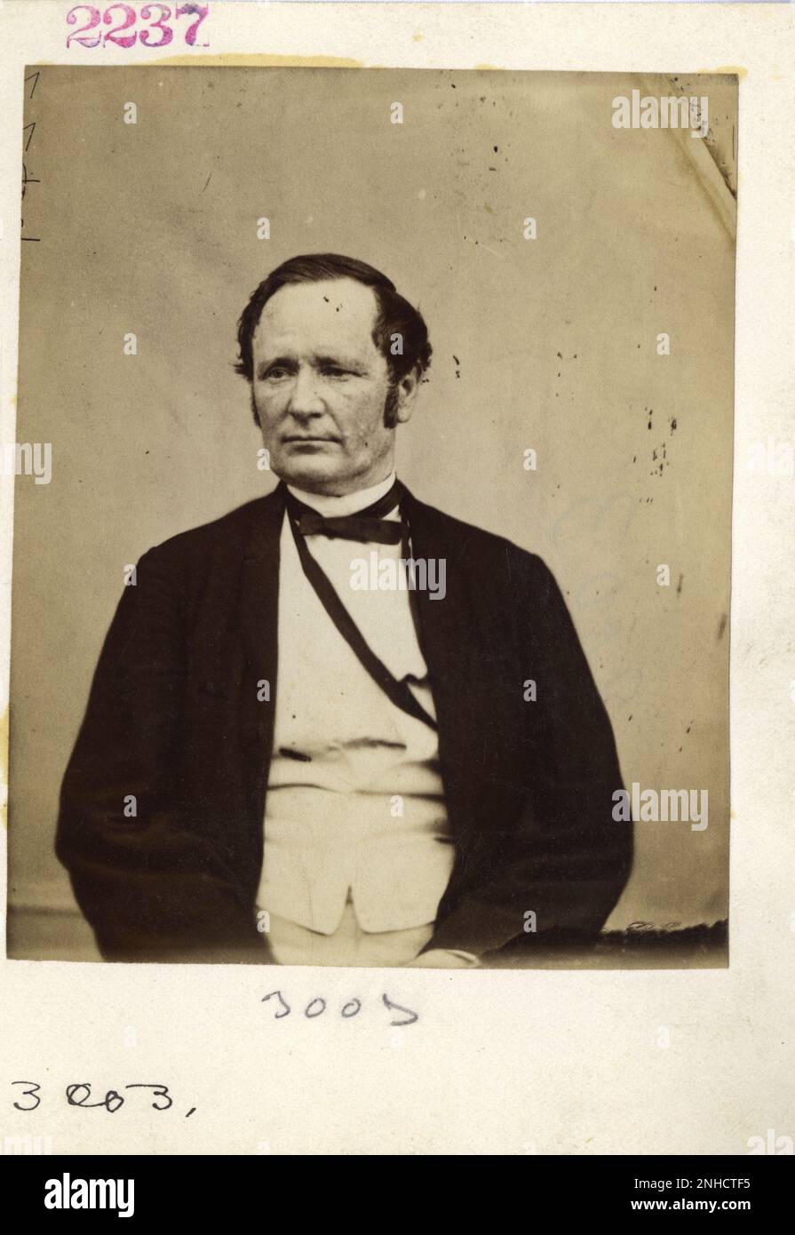 Hon. Thomas A. Hendricks, Indiana 19th Century Mathew Brady ...