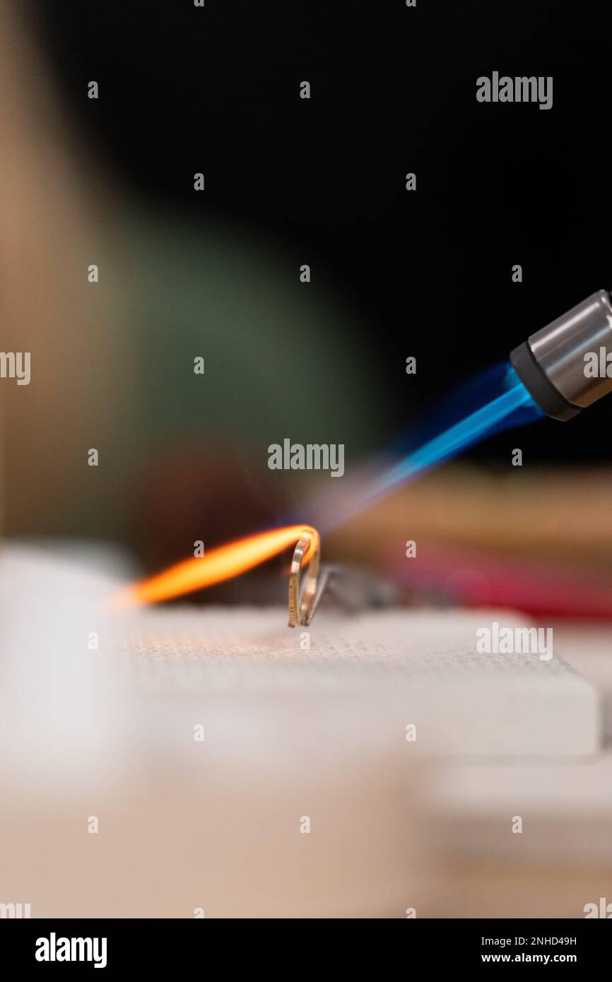 Jewellery Ring Making, Hatton Garden, London Stock Photo Alamy