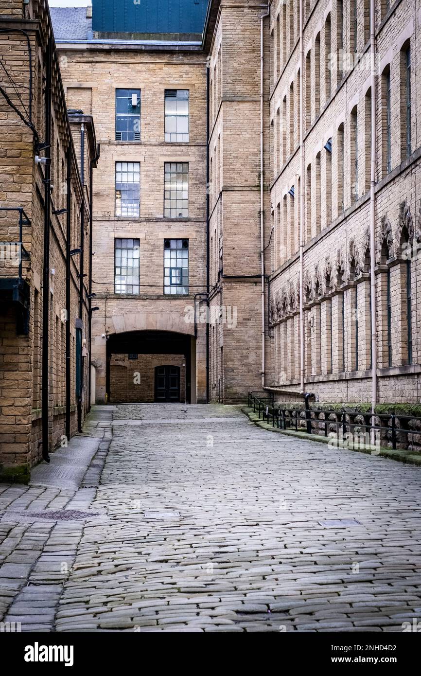 Salts Mill in Saltaire, Bradford UK , a UNESCO World Heritage Site