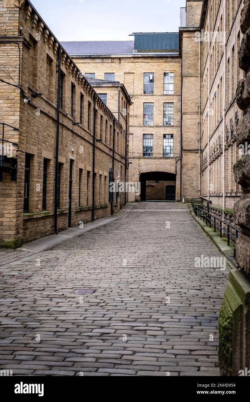 Salts Mill in Saltaire, Bradford UK , a UNESCO World Heritage Site