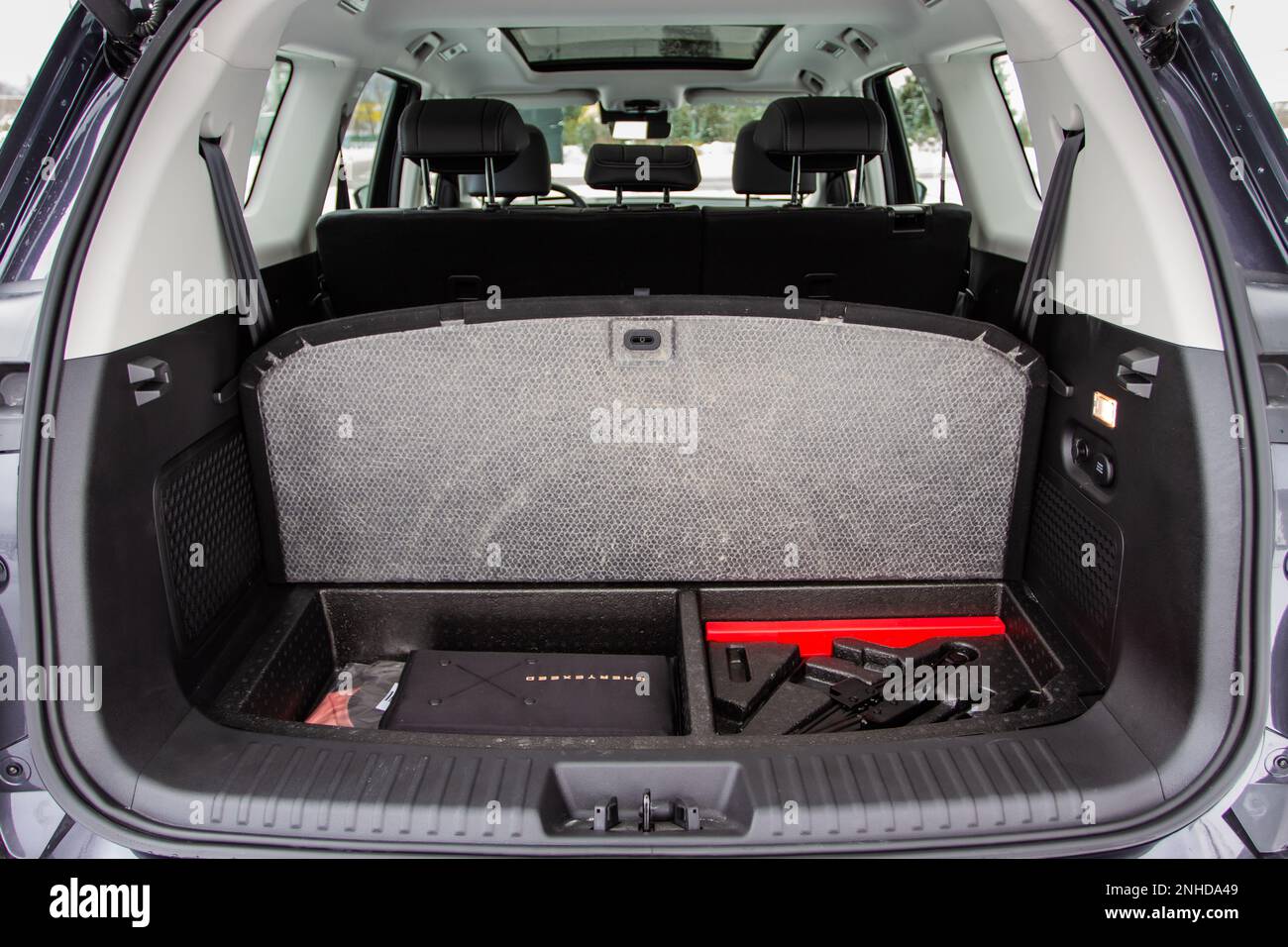 Moscow, Russia December 18, 2021 Exeed VX also called Lanyue, midsize