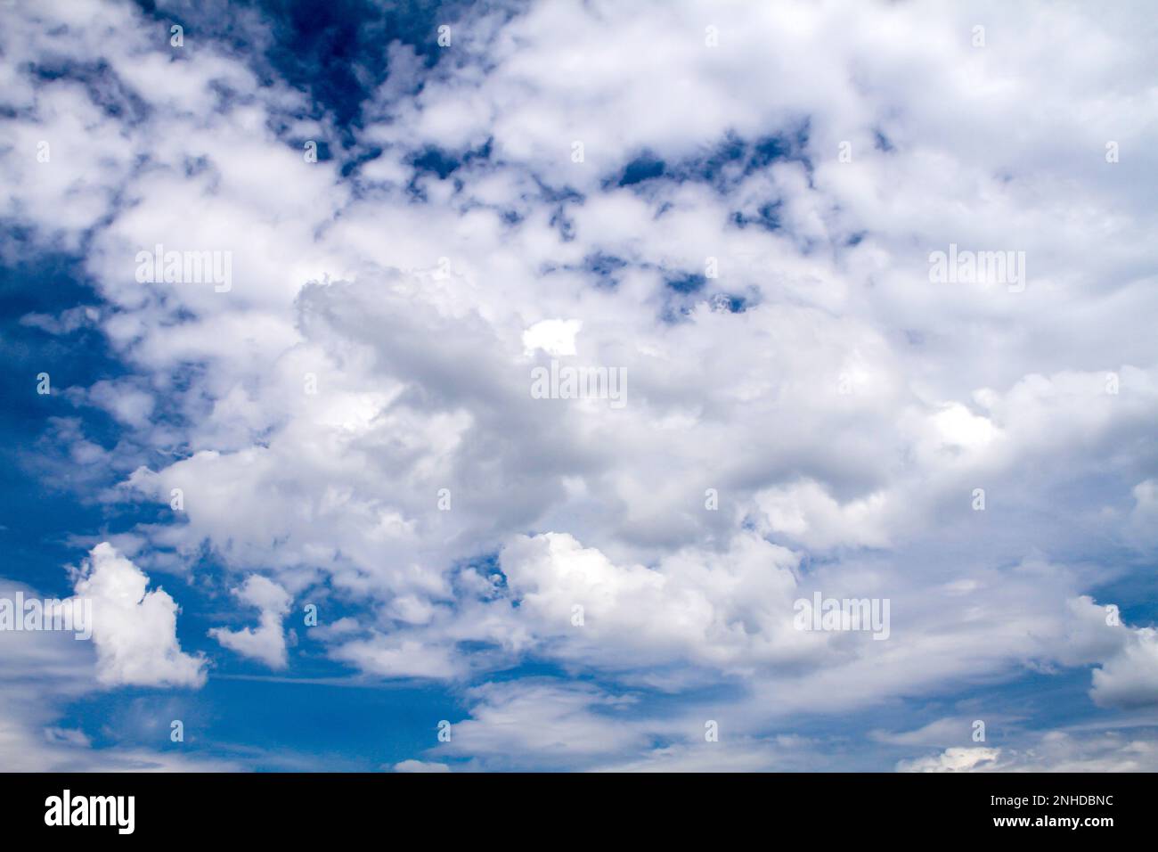 Beautiful blue sky and clouds natural background landscape Stock Photo ...