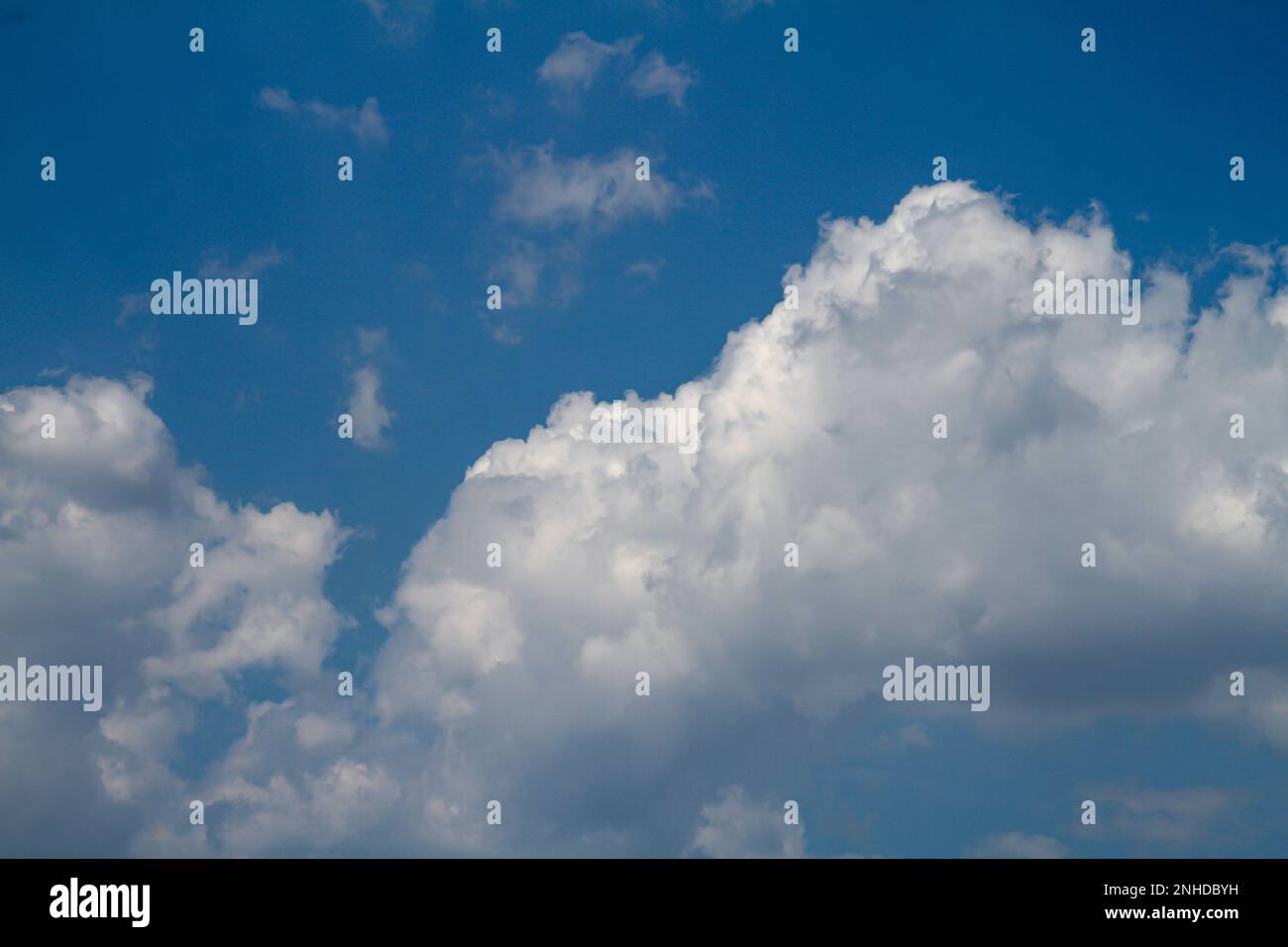 Beautiful blue sky and clouds natural background landscape Stock Photo ...