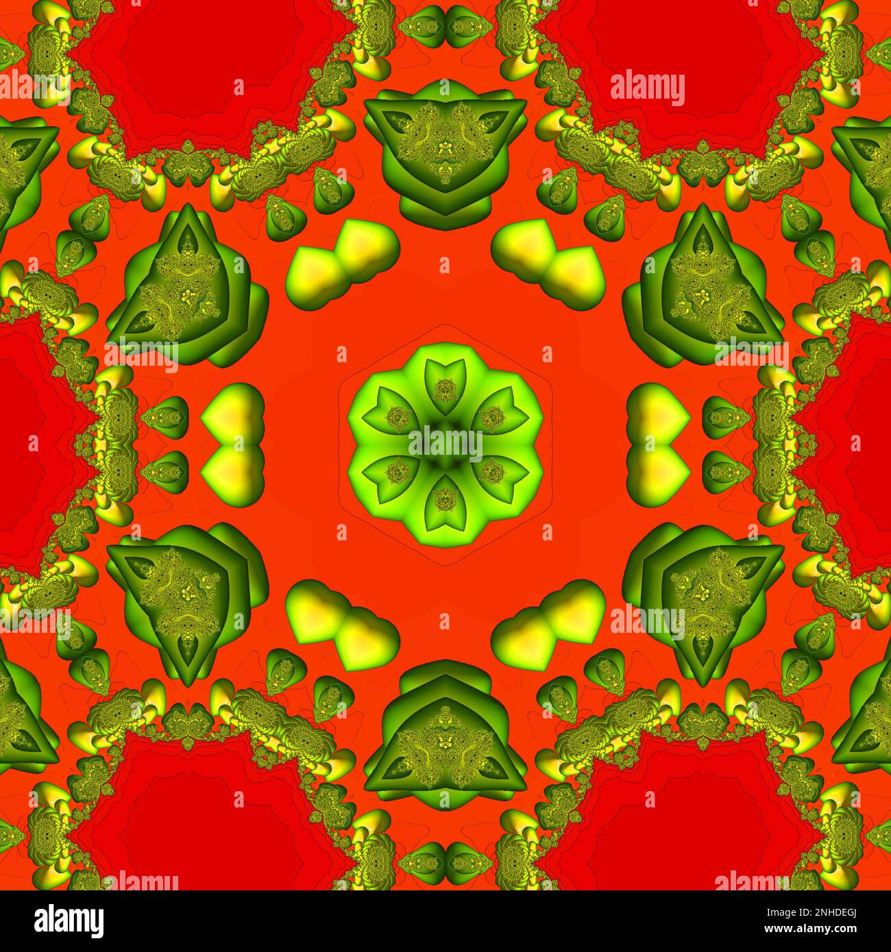 Abstract fractal background. Rainbow, pearlescent glow wallpaper ...