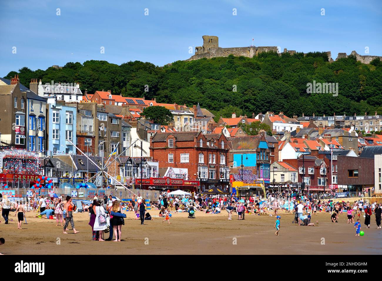 Day out in Scarborough Stock Photo Alamy