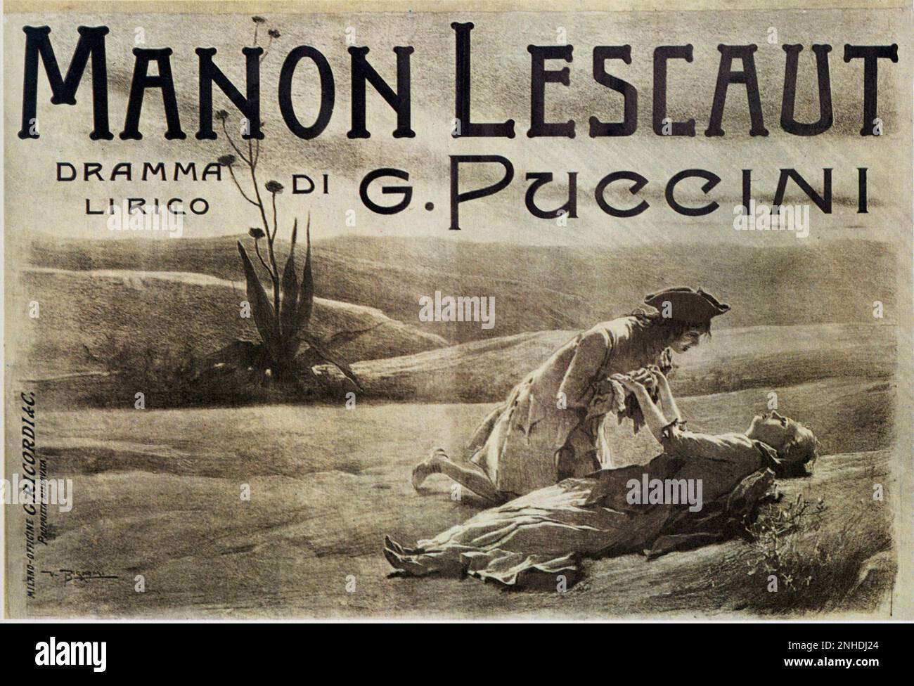 Manon lescaut poster hi-res stock photography and images - Alamy