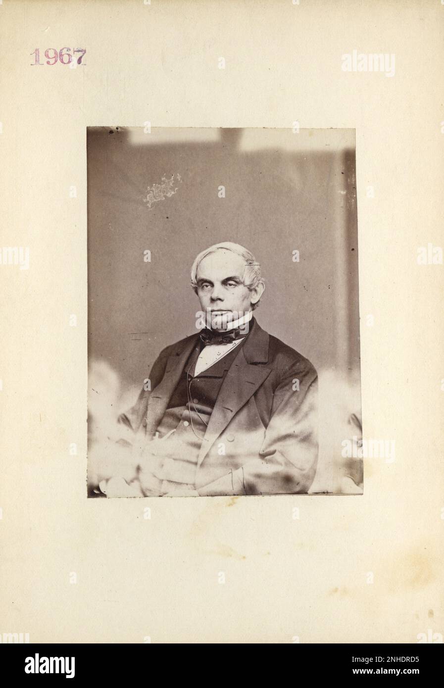 Hon. John V. L. Pruyn, New York 19th Century Mathew Brady