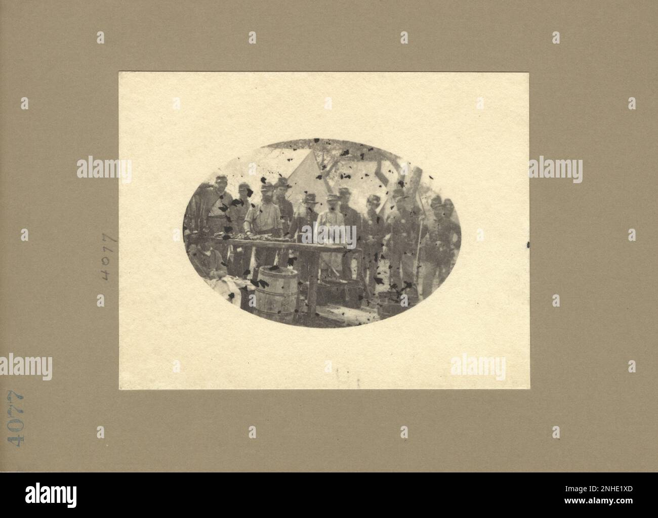 Issuing Rations 19th Century Mathew Brady, Quartermaster, and Other ...